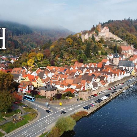 Appartement Schlossberg, Gasthaus Hirsch Hirschhorn Exteriér fotografie