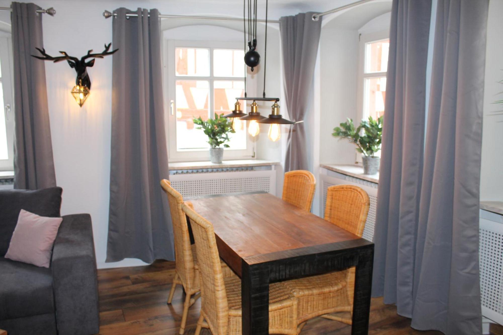 Appartement Schlossberg, Gasthaus Hirsch Hirschhorn Exteriér fotografie